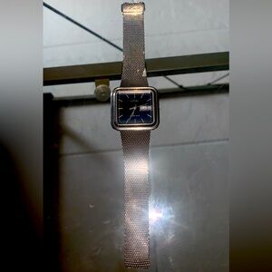 Italian Luxury Silver Watch